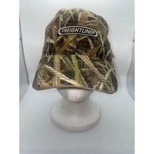 Empire Freightliner Trucking Company Camo Trucker Hat Tan Mesh Cap